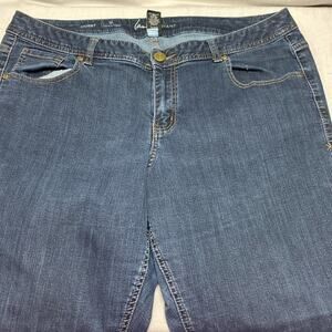 Lane Bryant Skinny blue jeans size 18 Short